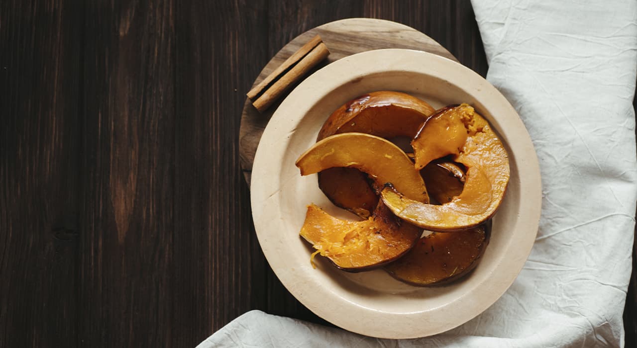 Baked Spiced Pumpkin